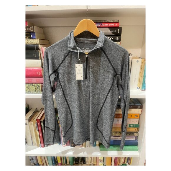 Womens Straight Down Claire Quarter Zip Size S Black - Picture 1 of 3